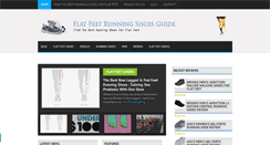 Desktop Screenshot of flatfeetrunningshoes.net
